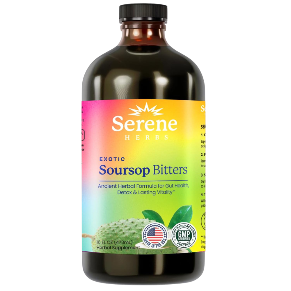 Fresh soursop fruit (graviola) — natural source of soursop bitters